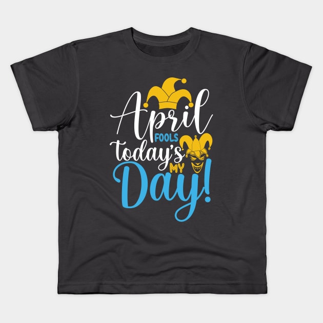 April fools day Kids T-Shirt by Lifestyle T-shirts